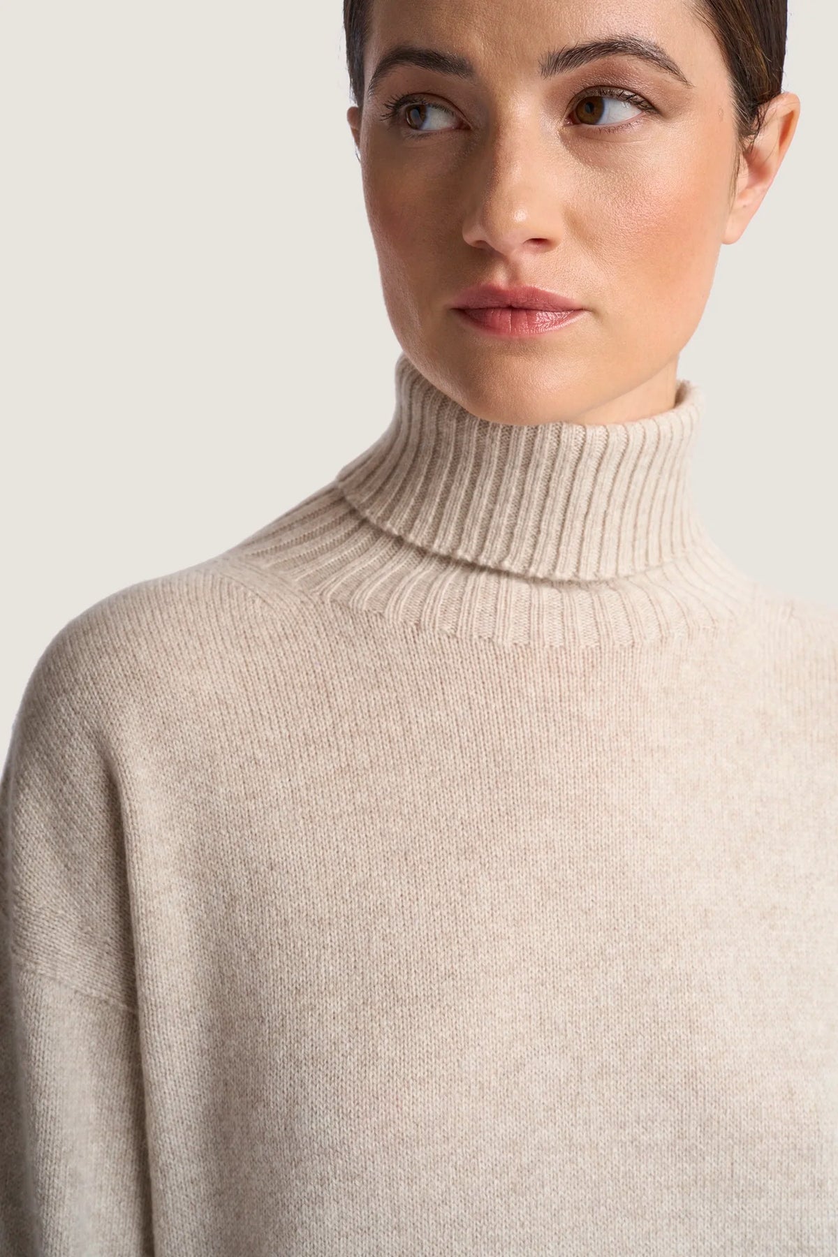 Dolcevita Over in puro cashmere Resina