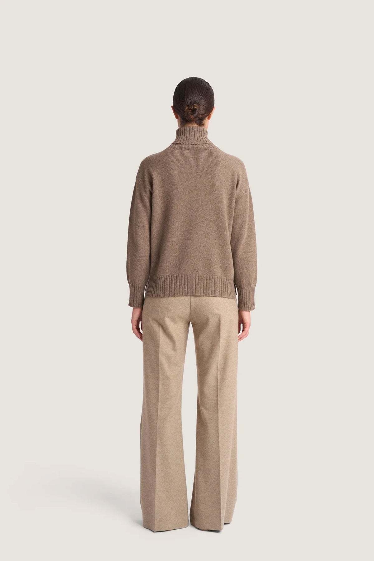 Dolcevita Over in puro cashmere Visone