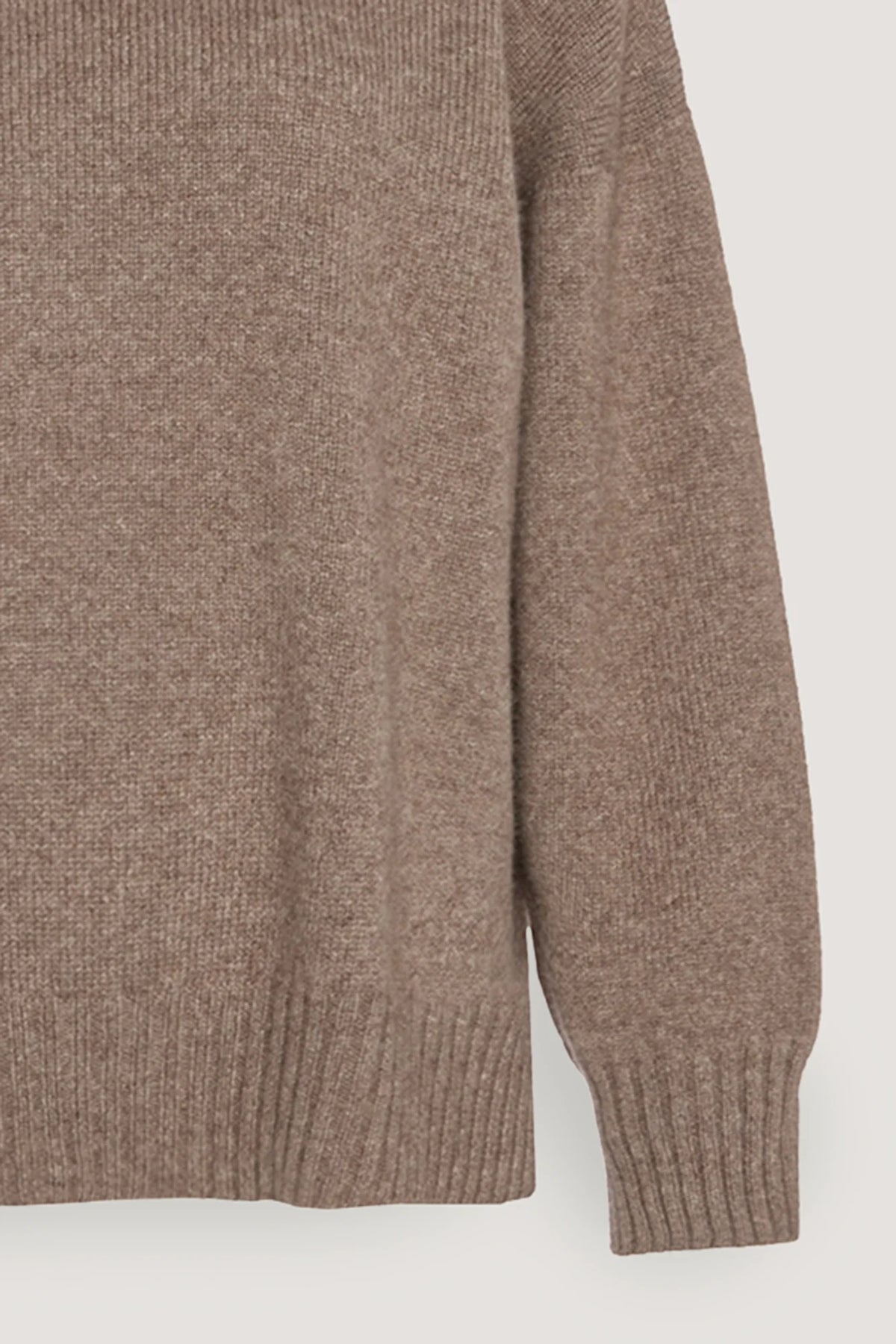 Dolcevita Over in puro cashmere Visone