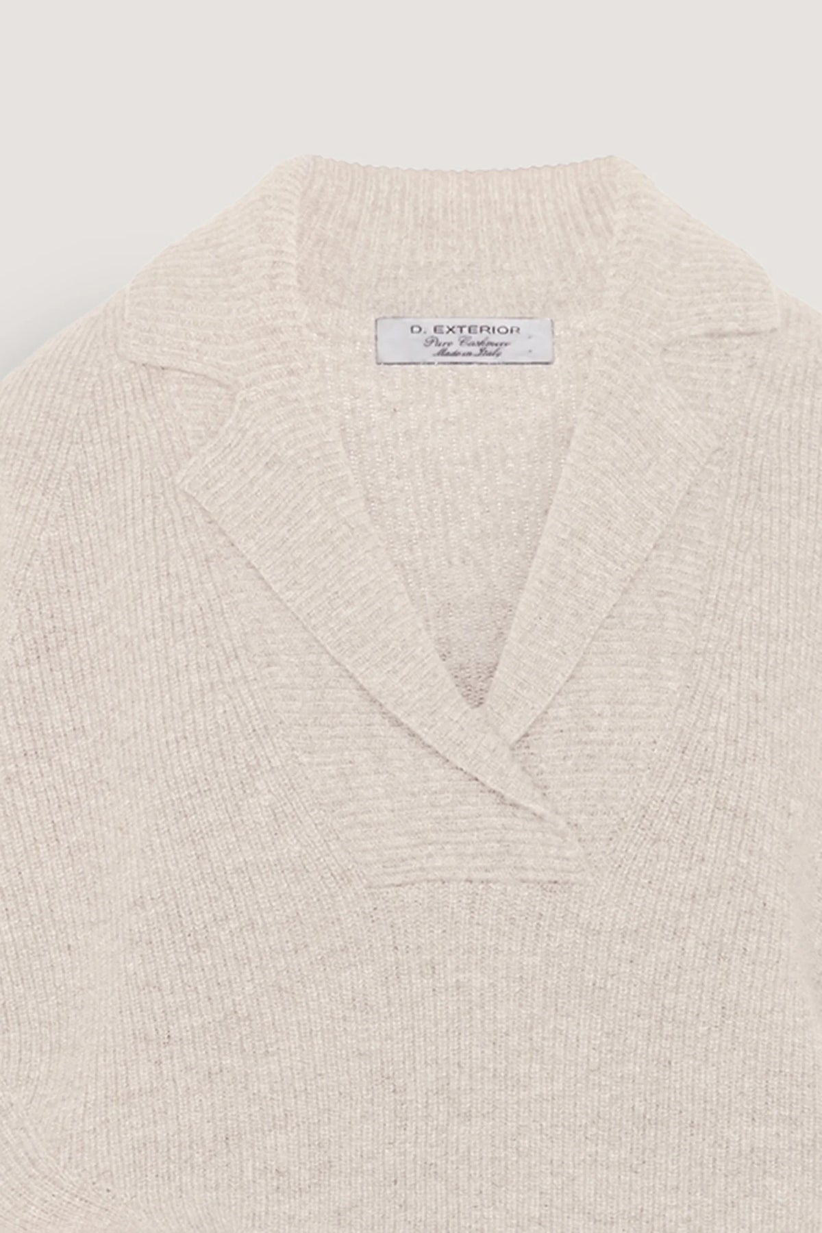 Gilet in puro cashmere a trecce Resina