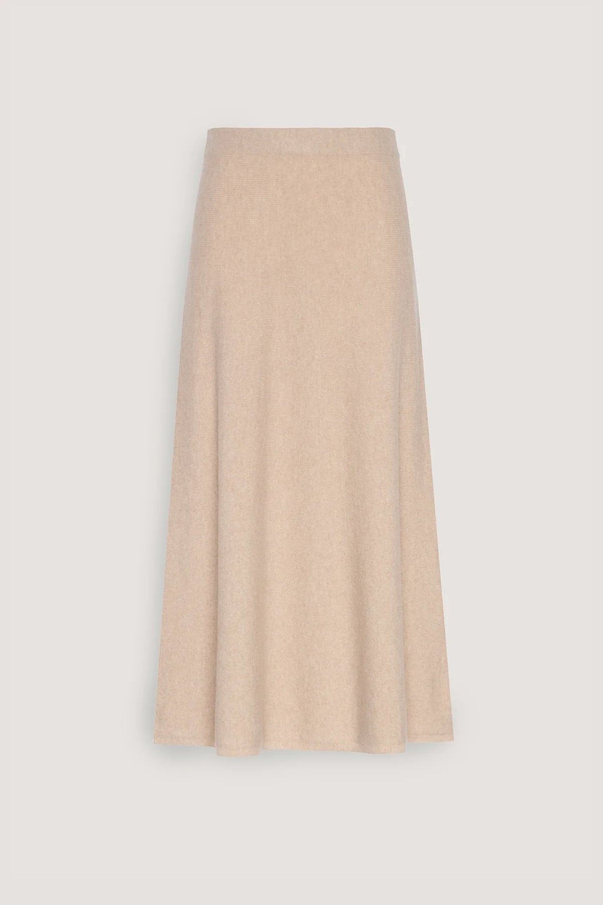 Gonna svasata in misto cashmere Deserto