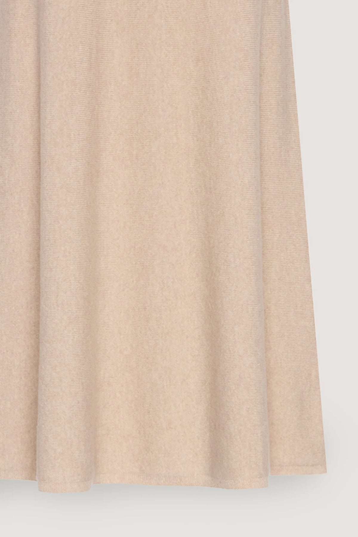 Gonna svasata in misto cashmere Deserto
