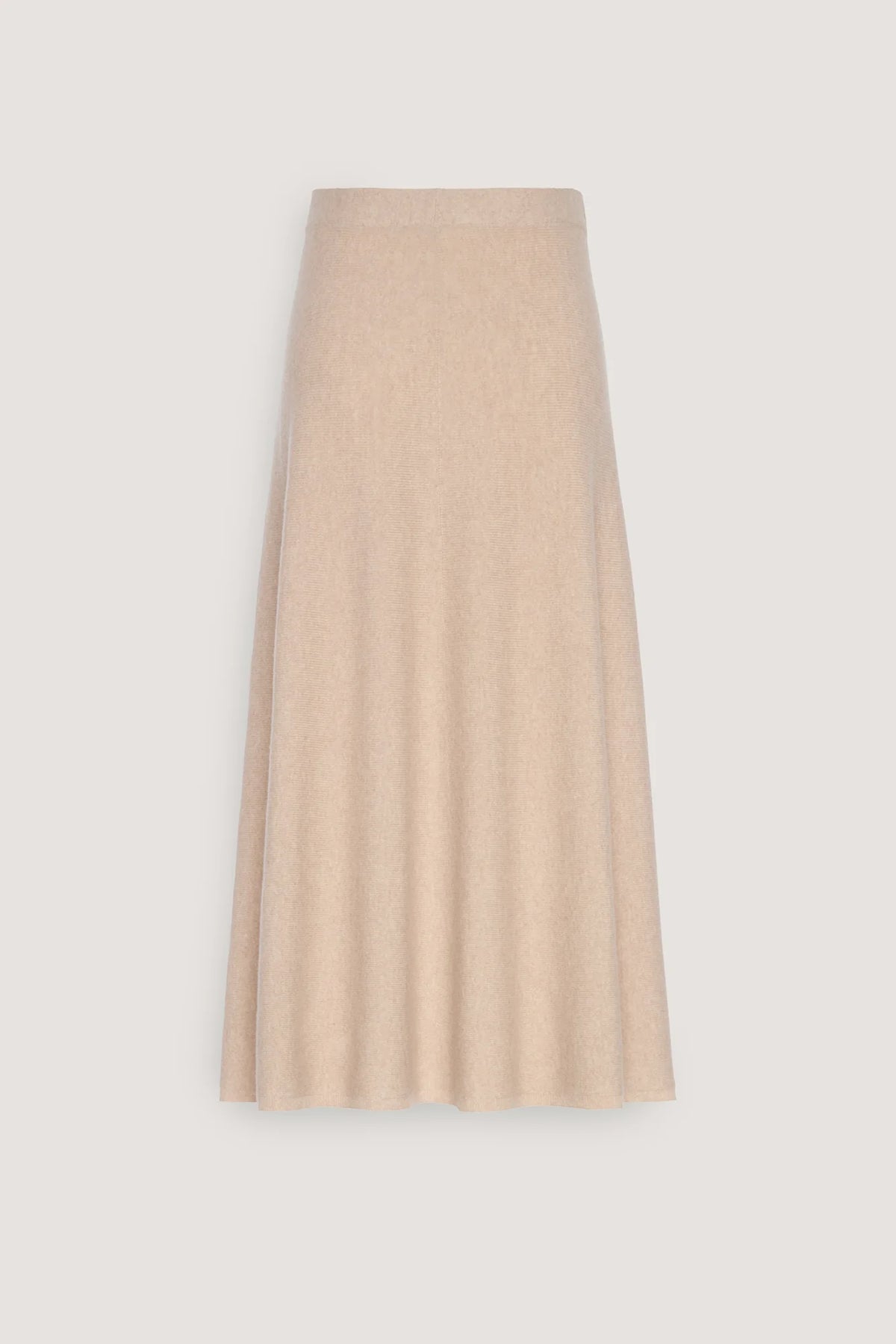 Gonna svasata in misto cashmere Deserto