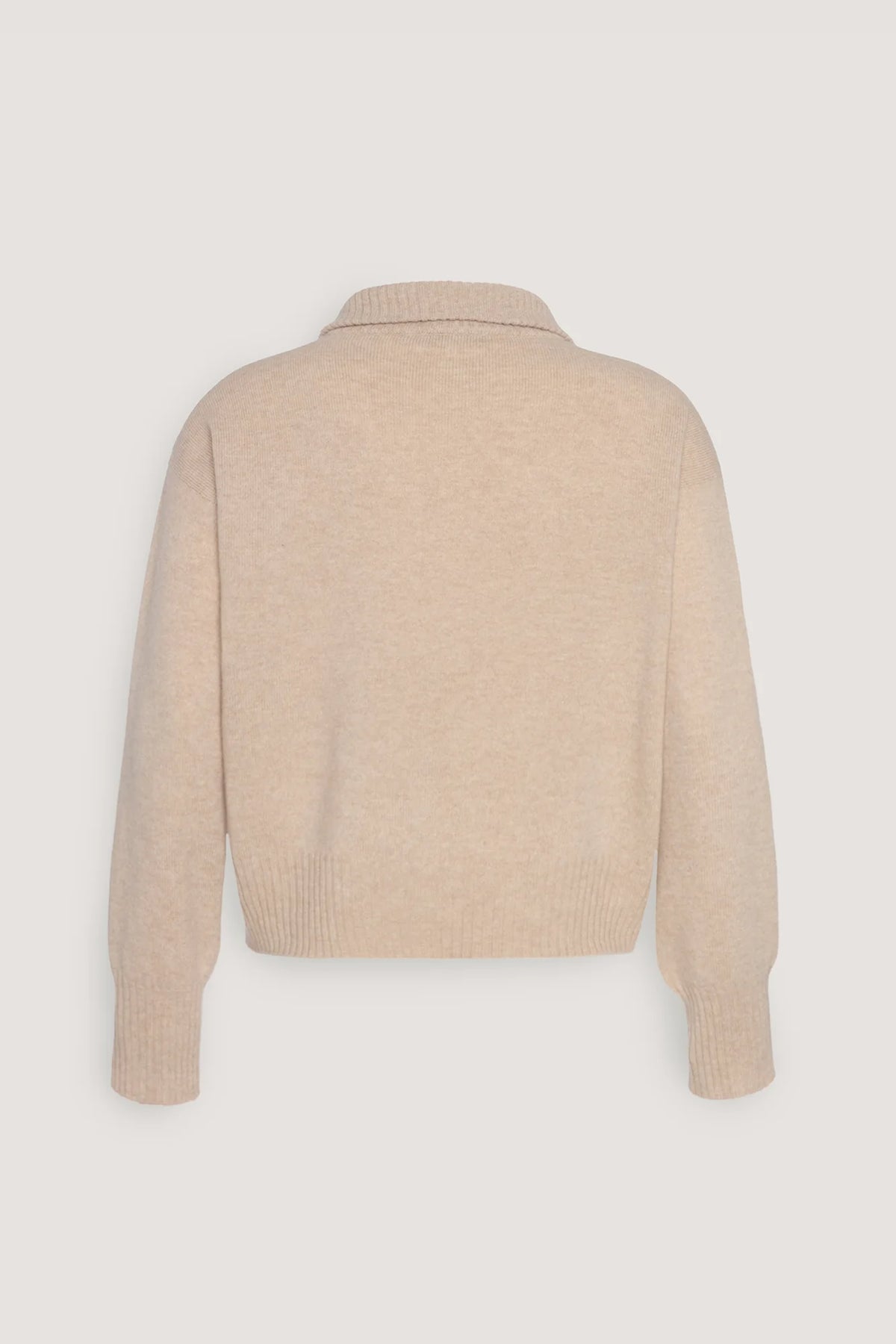 Polo in misto cashmere Deserto