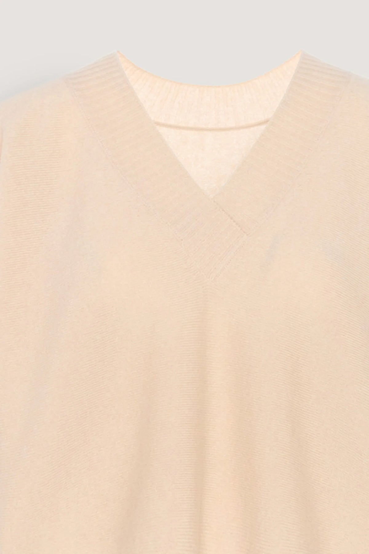 Maglia in misto cashmere con bottoni ai polsi Miele