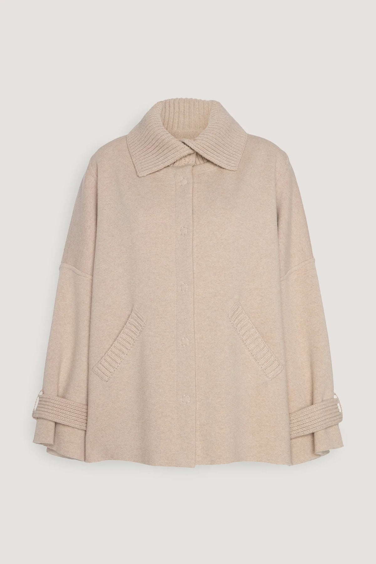 Cappa in misto cashmere Deserto