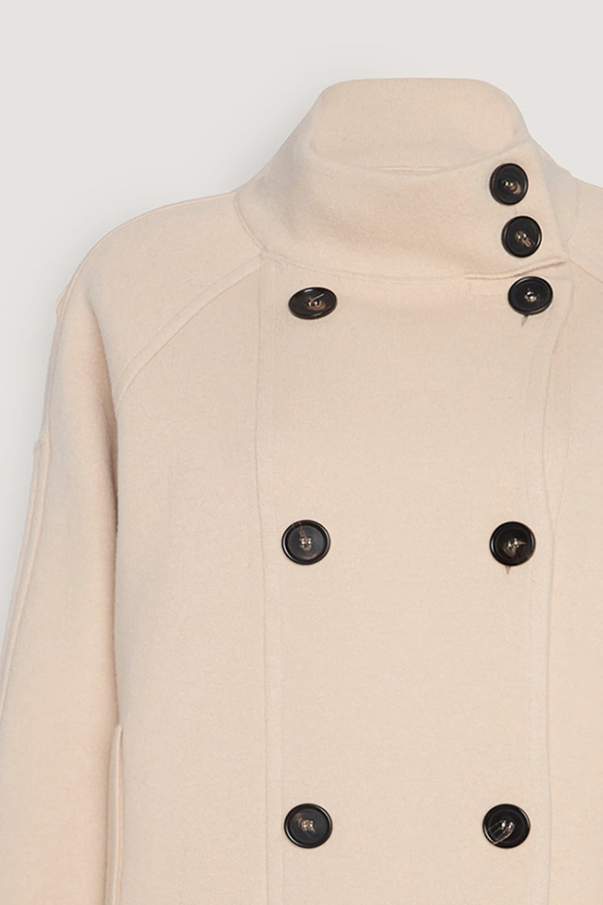 Caban in misto cashmere Miele