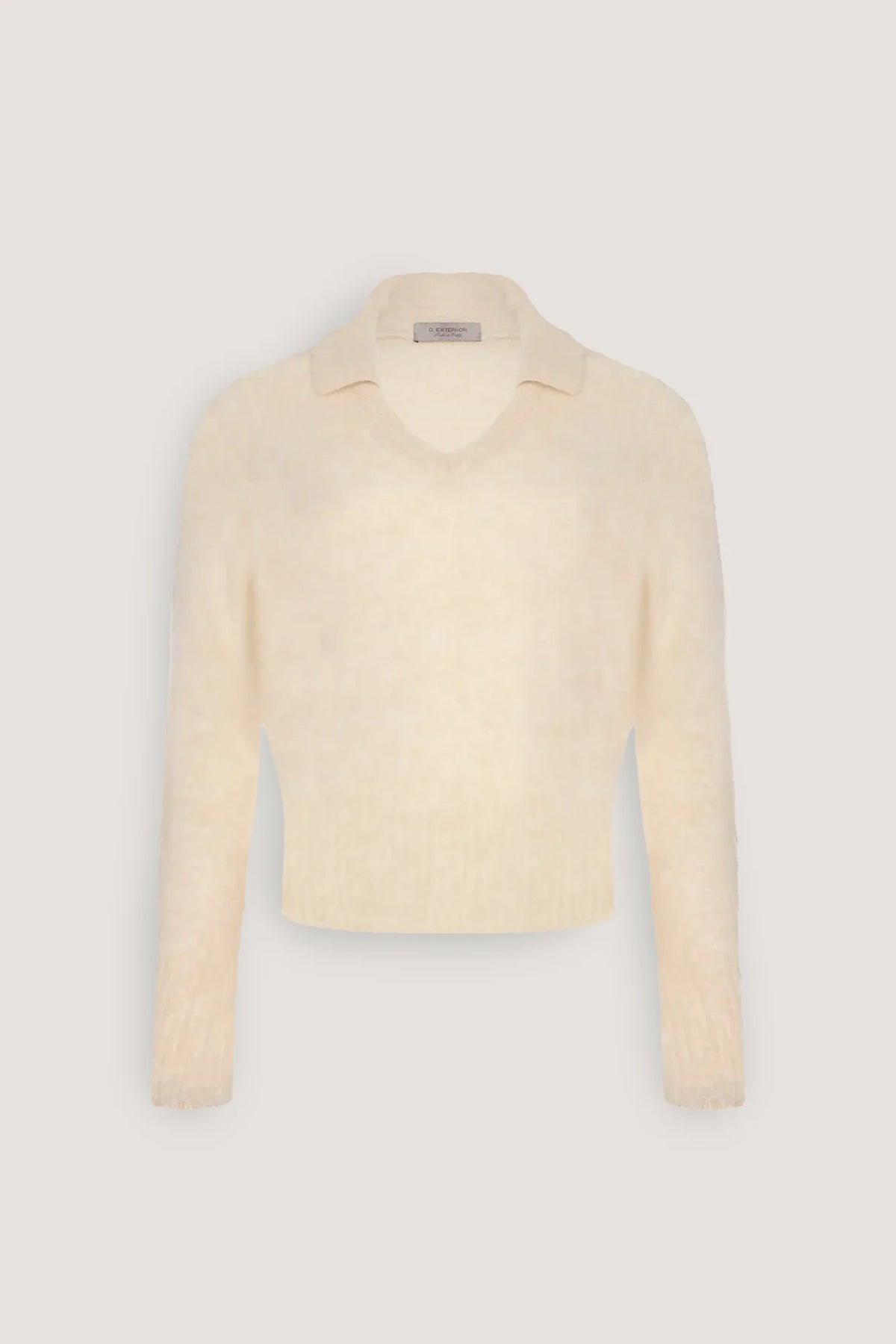 Polo in alpaca Vaniglia