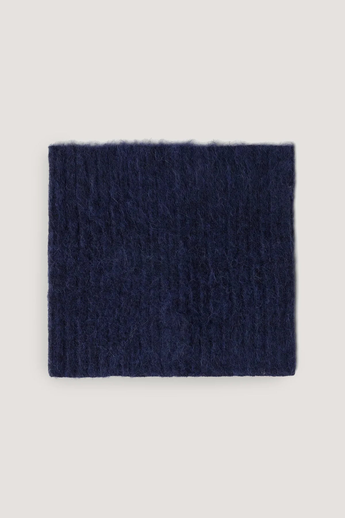 Collo in alpaca Blu