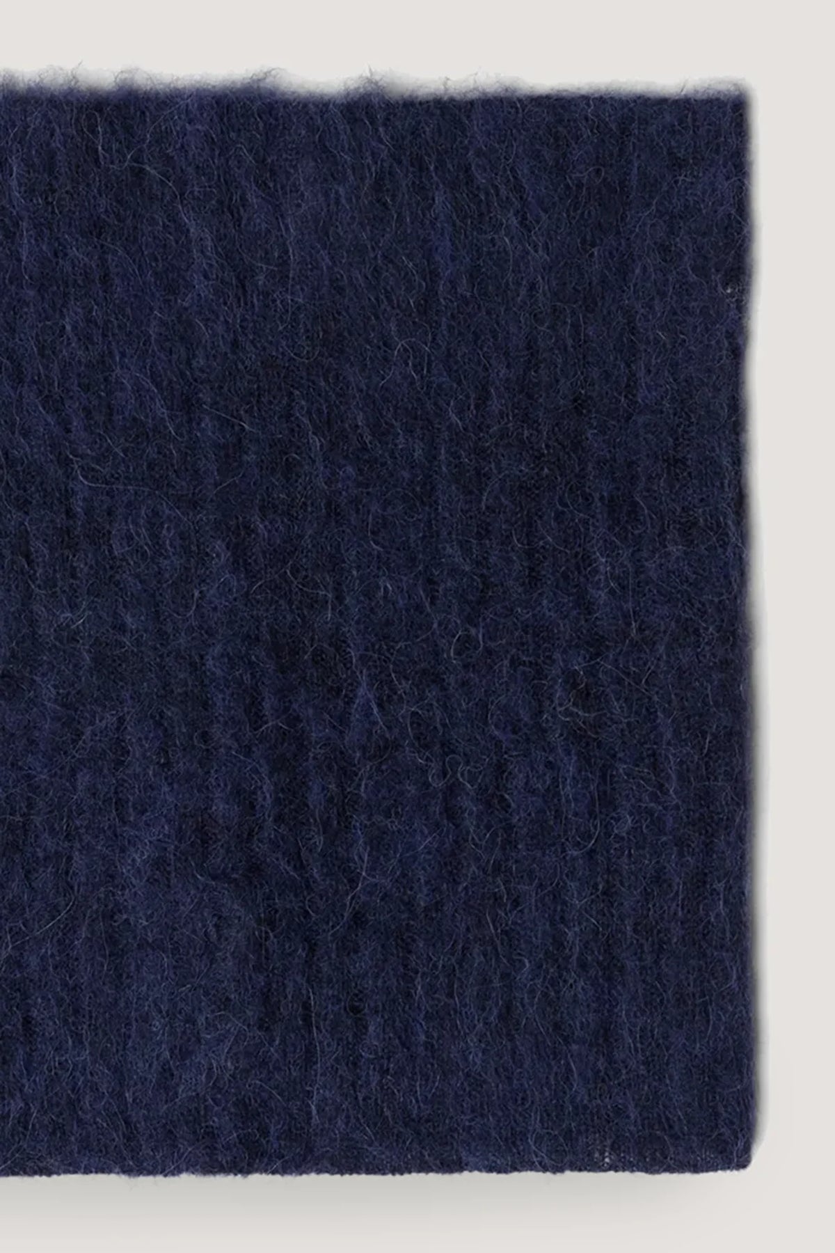 Collo in alpaca Blu