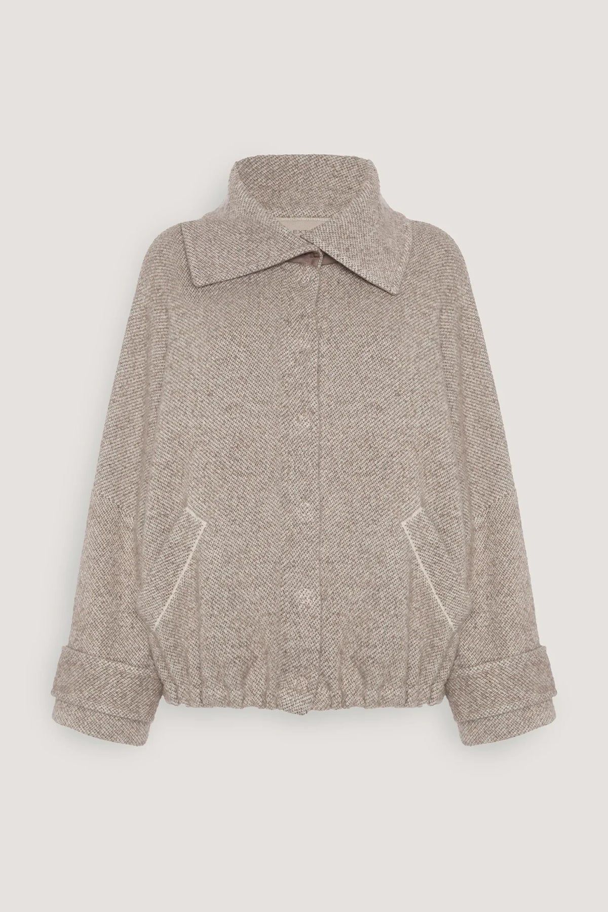 Bomber in alpaca Visone