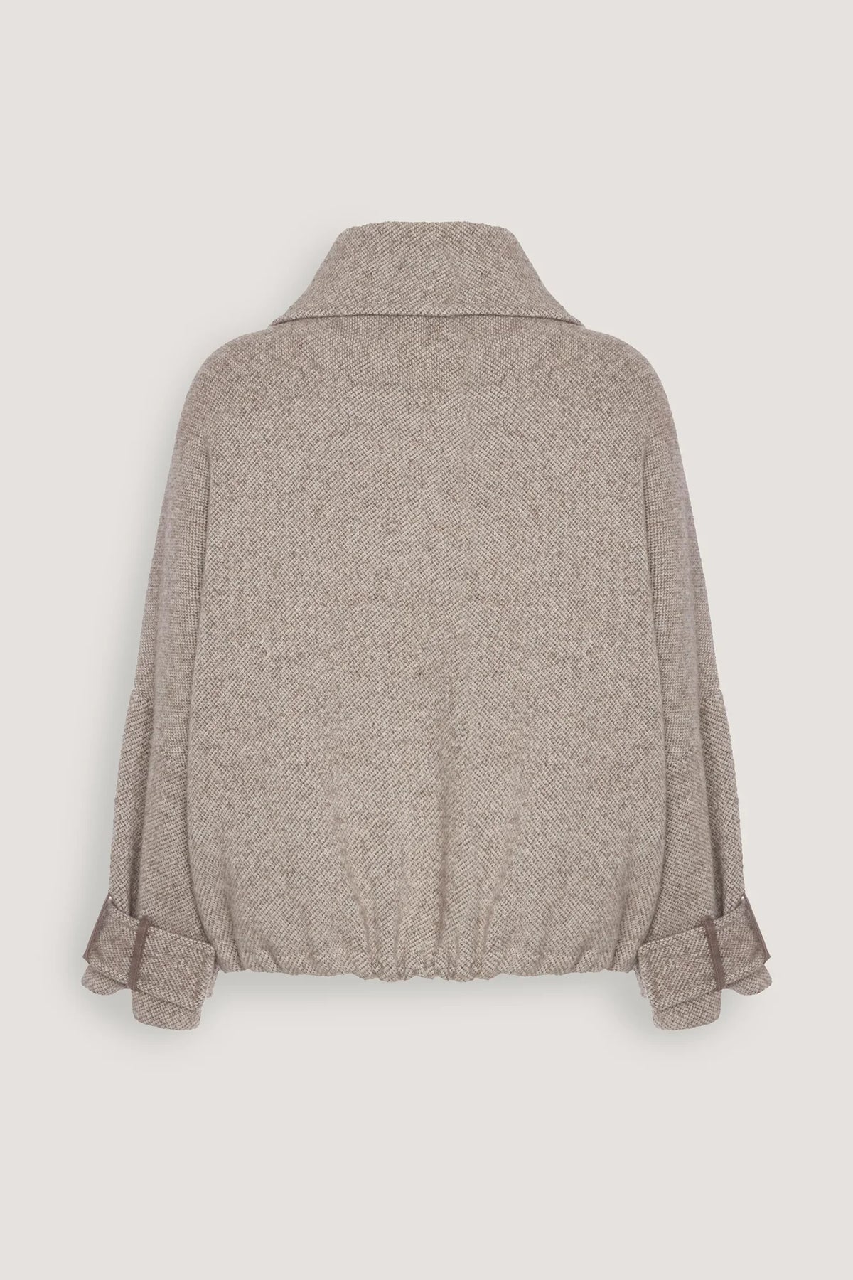 Bomber in alpaca Visone