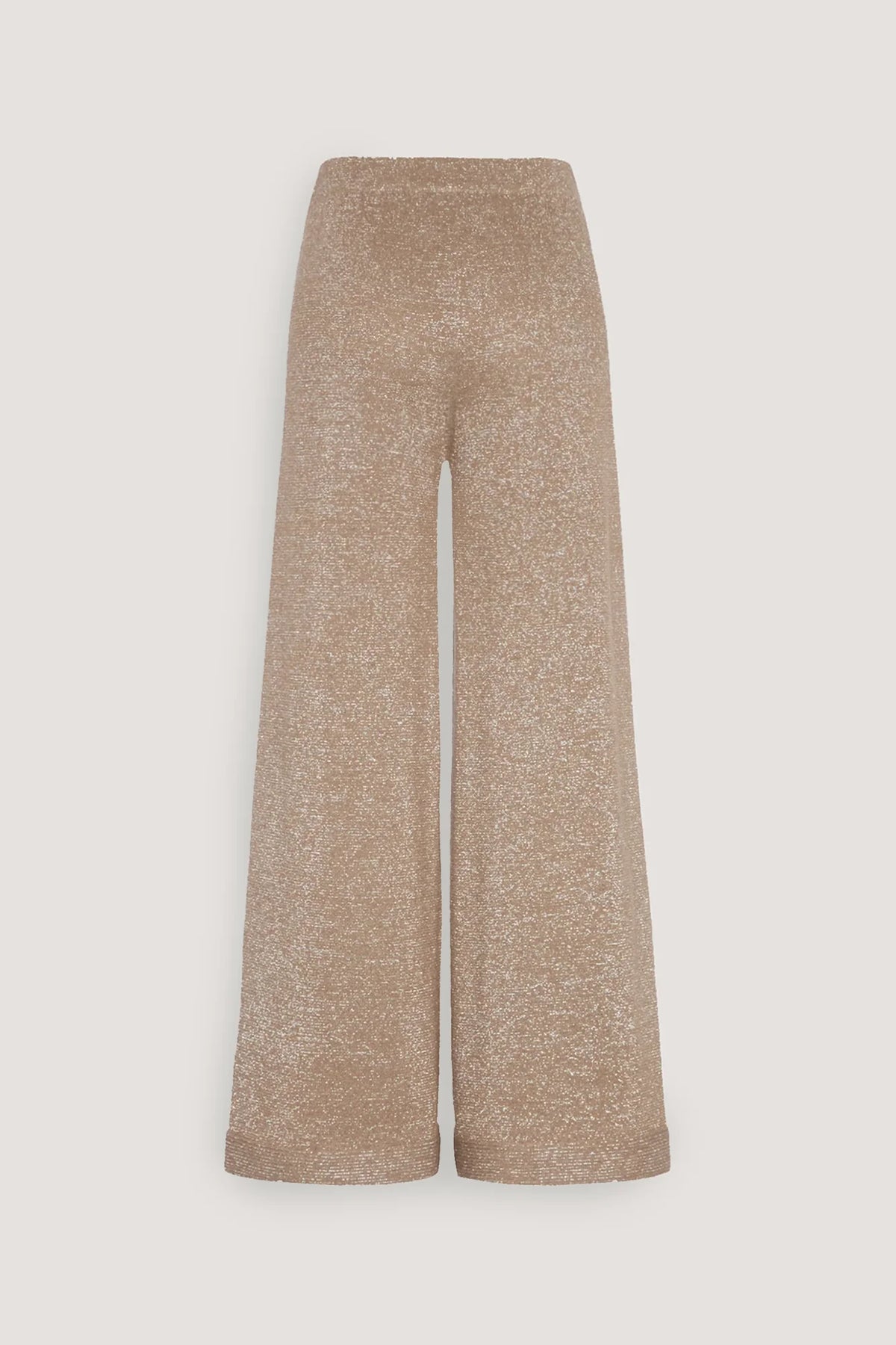 Pantalone con lavorazione vanisè di lurex Castoro