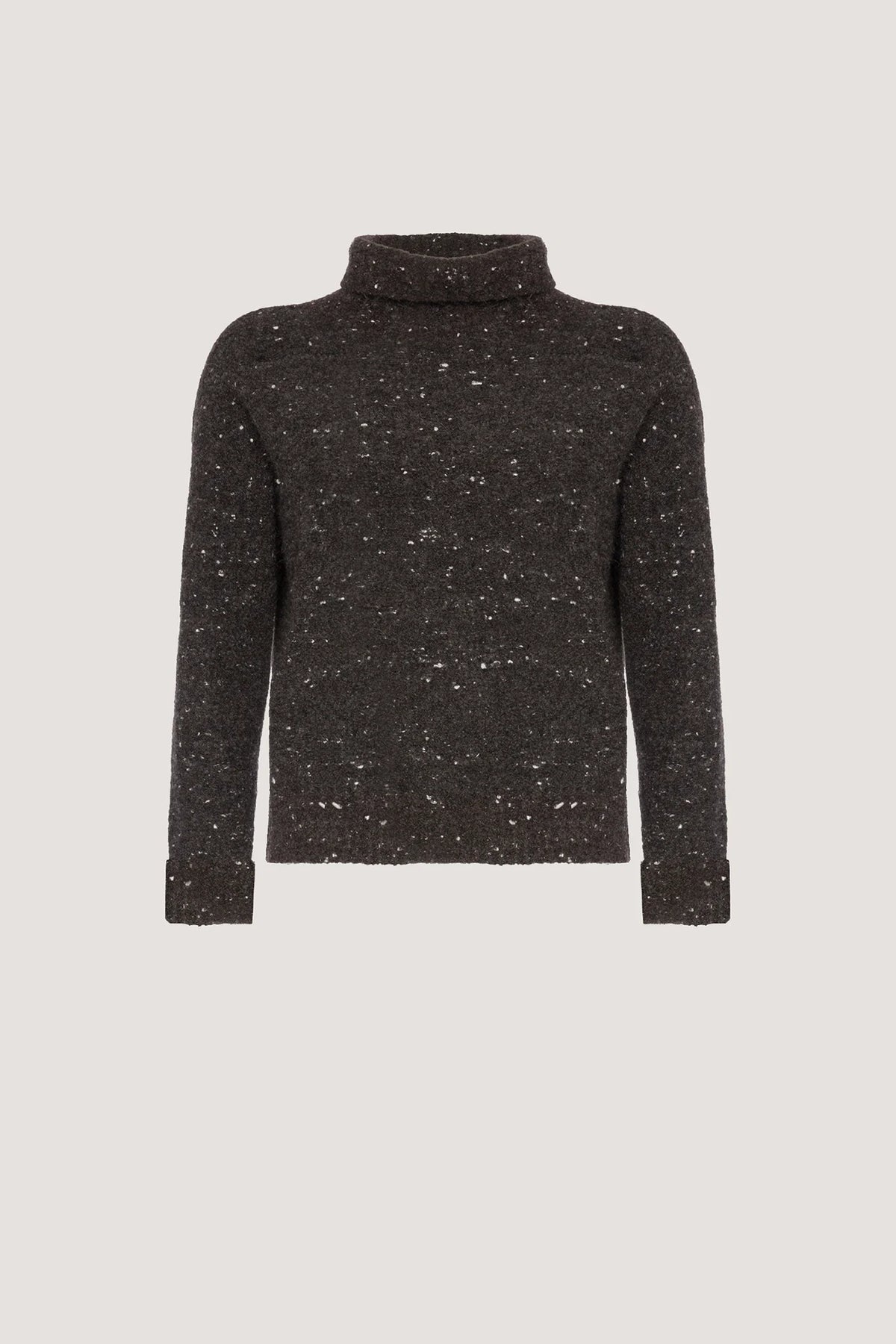 Dolcevita in tweed Antracite