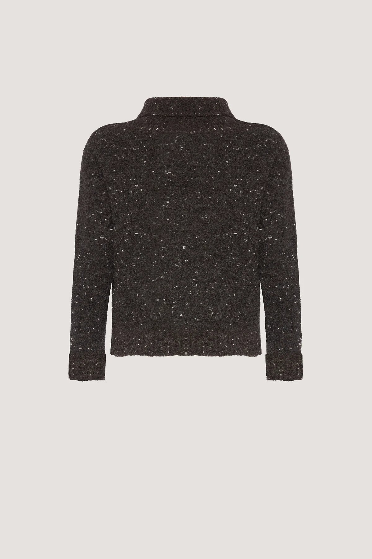 Dolcevita in tweed Antracite