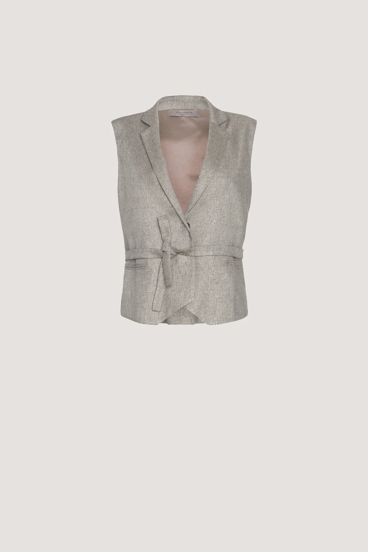 Gilet in Flanella Metal con laccetto Resina