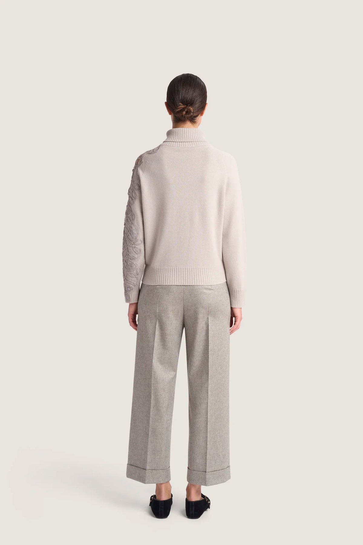 Pantalone corto in Flanella Metal Resina