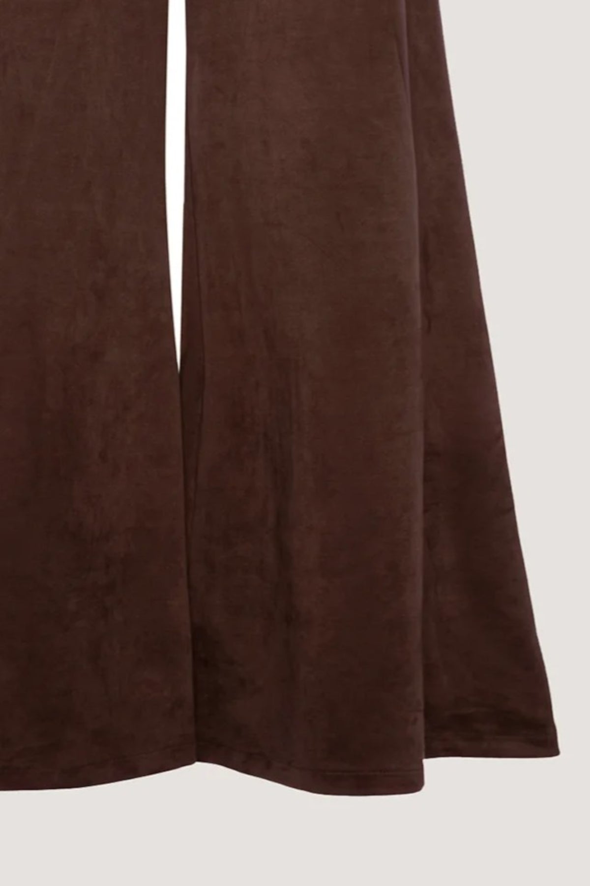 Pantalone larghissimo in Vegan Leather Ciccolato