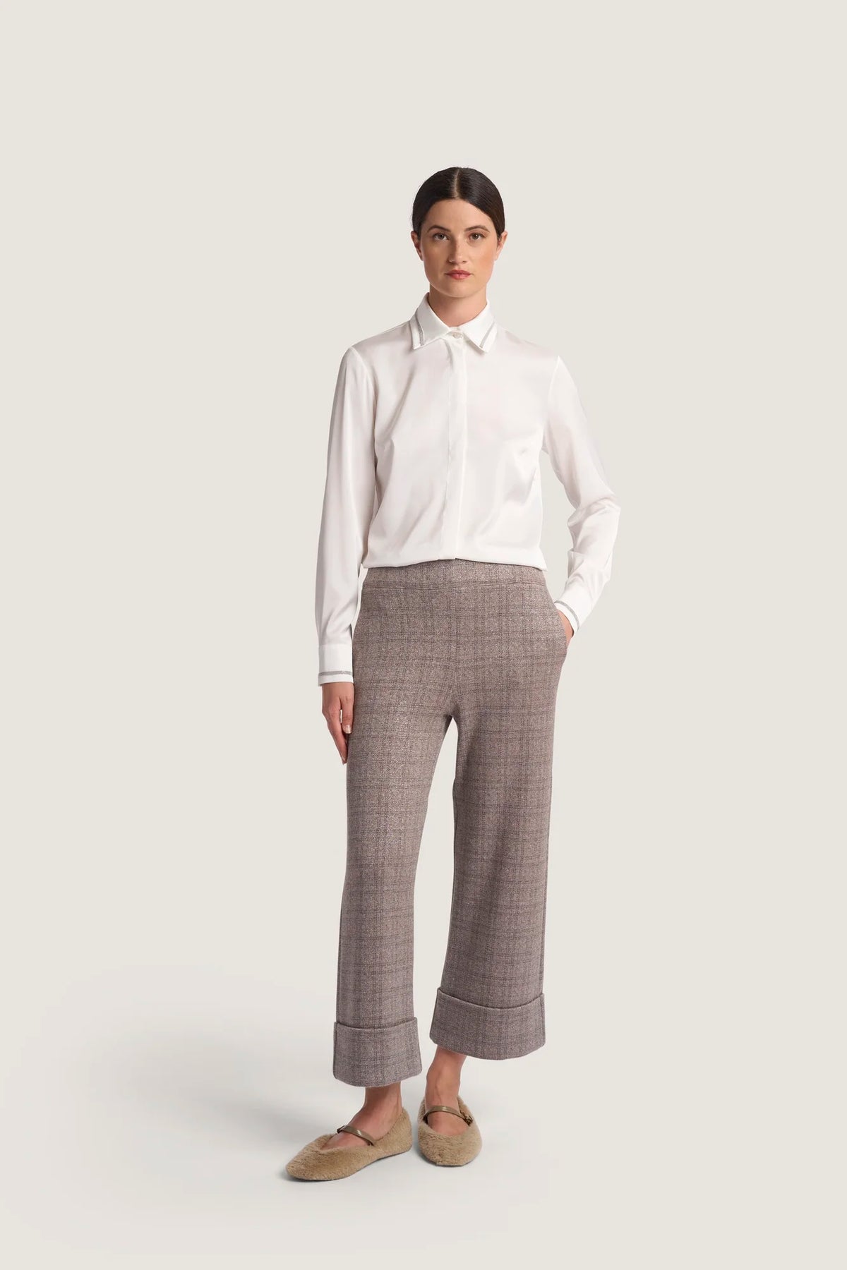 Pantalone corto in Metal-Galles Resina