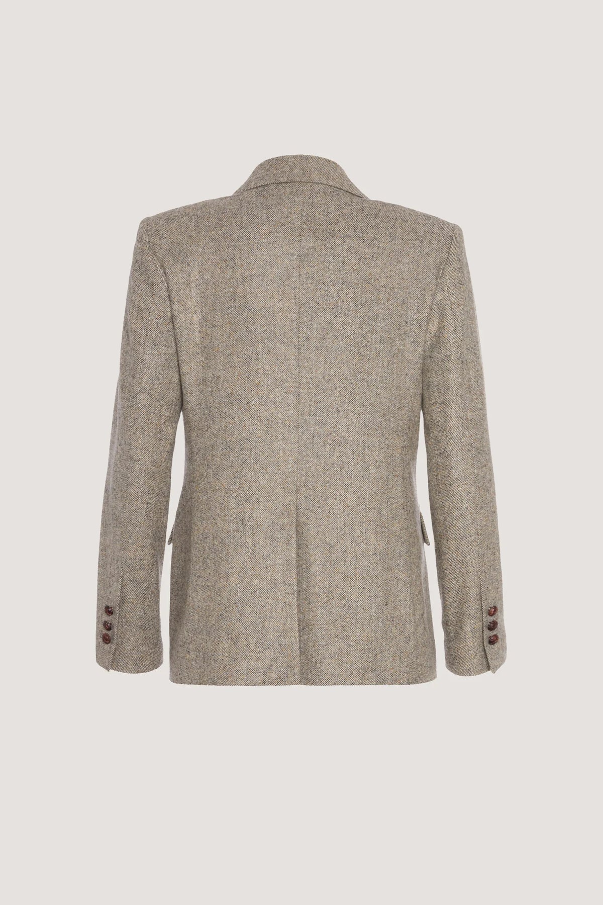 Giacca in Tweed di flanella Resina