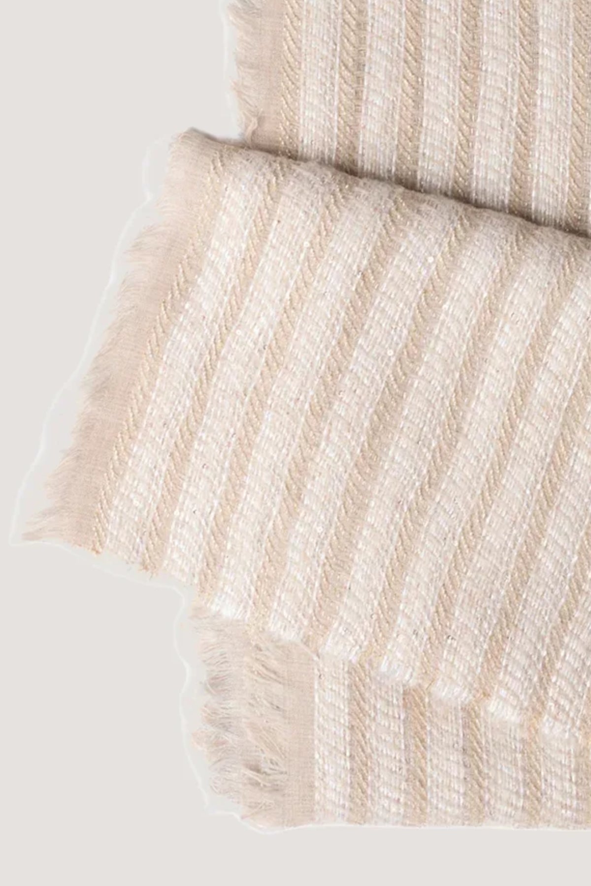 Pashmina con frange Resina