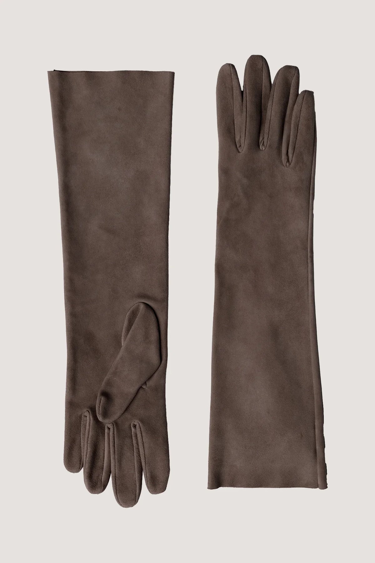 Guanti camoscio Suede Visone